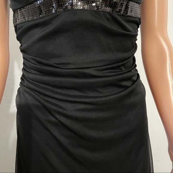 Ruby Rox Black Slip On Hi-Low Dress SMALL - Picture 5 of 8